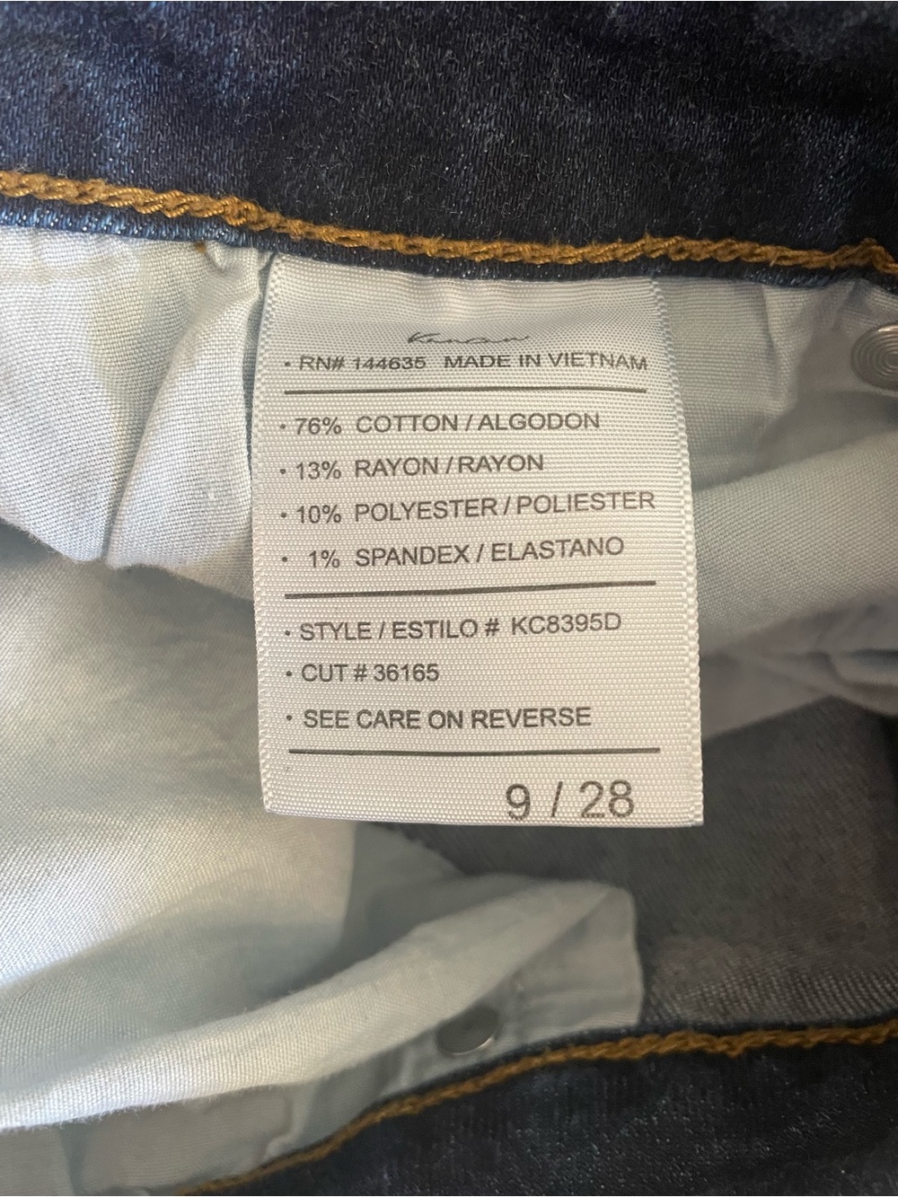 KanCan Jeans Womens 9/28 Medium Wash Blue - Picture 8 of 9